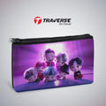 2 Zipper-BTS Pencil Pouch  (Digitally Printed On Both Side) By Traverse