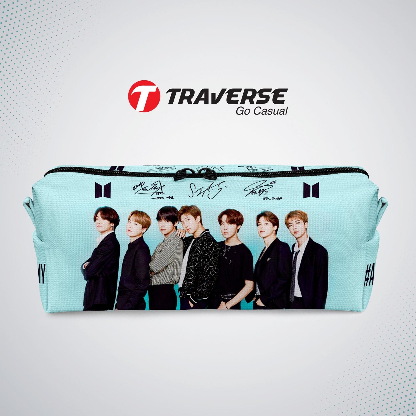 BTS Box Pouch (Digitally printed on Cloth)
