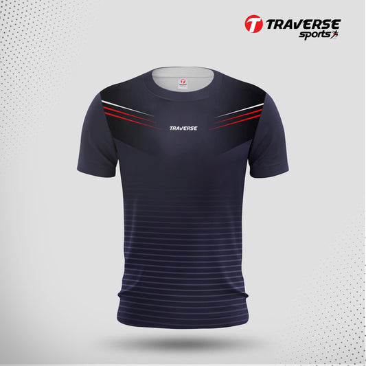 Traverse printed sports T-shirts for men