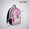 Kids Bag- Unicorn , Backpack for Kindergarten (KG), Pre-school classes. Allover printed