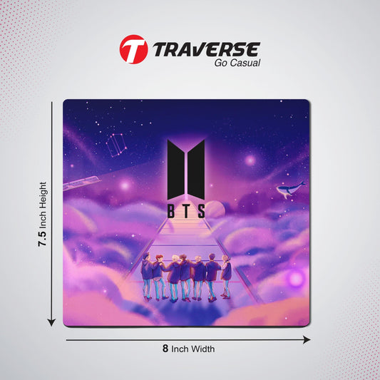 Digitally printed BTS Computer Mouse Pad