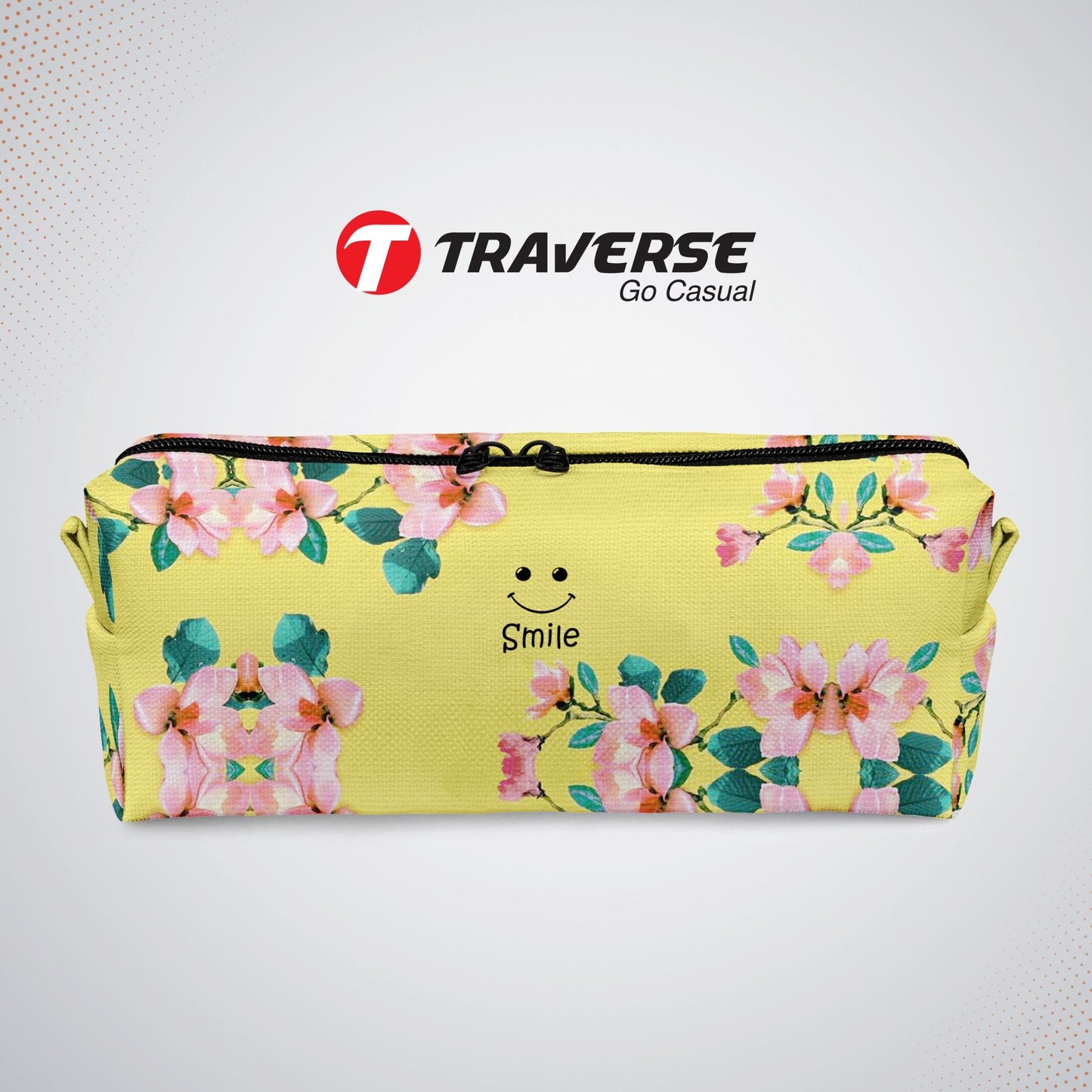 Floral Box Pouch (Digitally printed on Cloth)