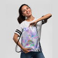Unicorn Digitally Printed Drawstring Bag