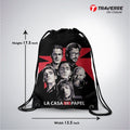 Money Heist Digital Printed School, College & Travelling Bag (Boys & girls)