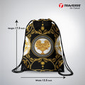 Versace Digitally Printed Drawstring Bag