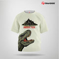 Jurassic World Digitally Printed Fashion T-shirts for Kid's by Traverse