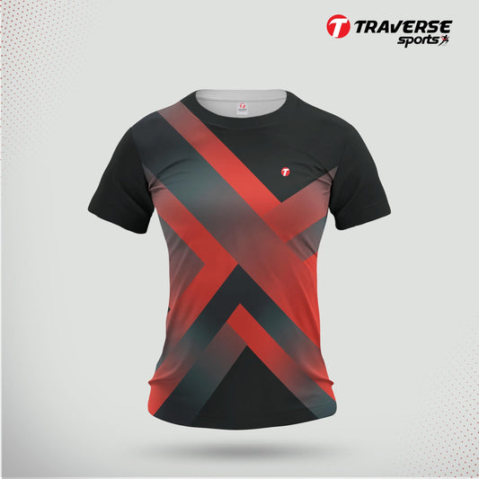 Traverse printed sports T-shirts for Women
