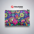 Floral Pencil Pouch For Girls (Digitally printed on Cloth)