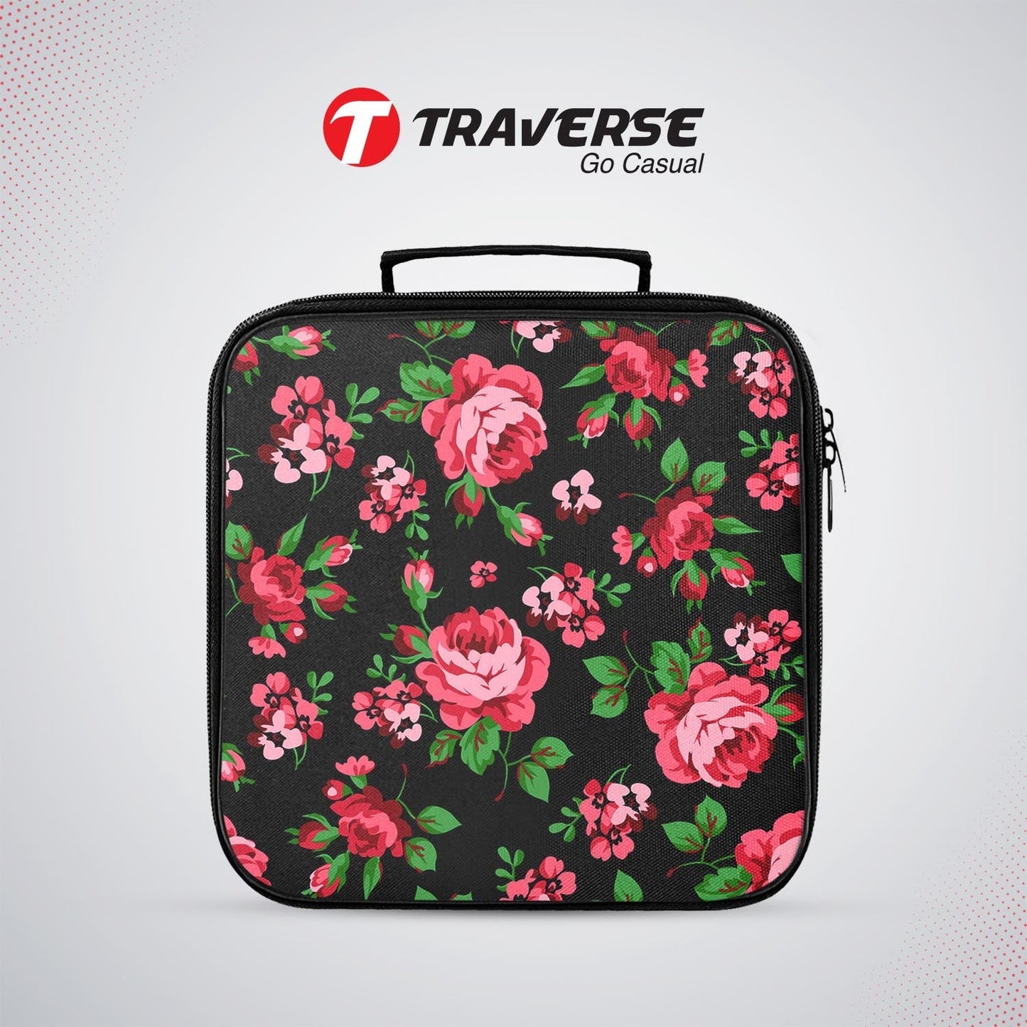 Floral Sandwich/Lunch box for kids (Digitally printed on Cloth) by Traverse