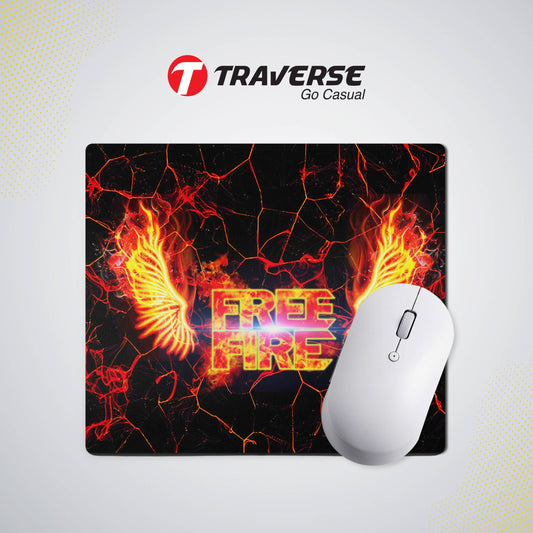 Digitally printed Free Fire Computer mouse pad