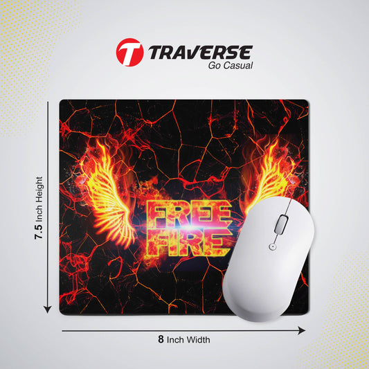 Digitally printed Free Fire Computer mouse pad