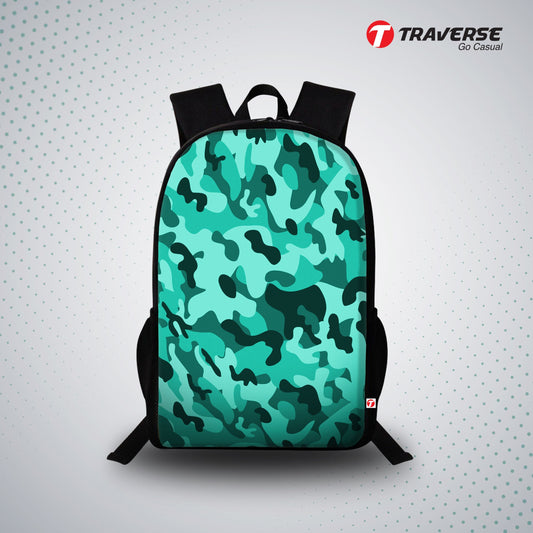 Commando (Green tone - Digital printed Backpack)