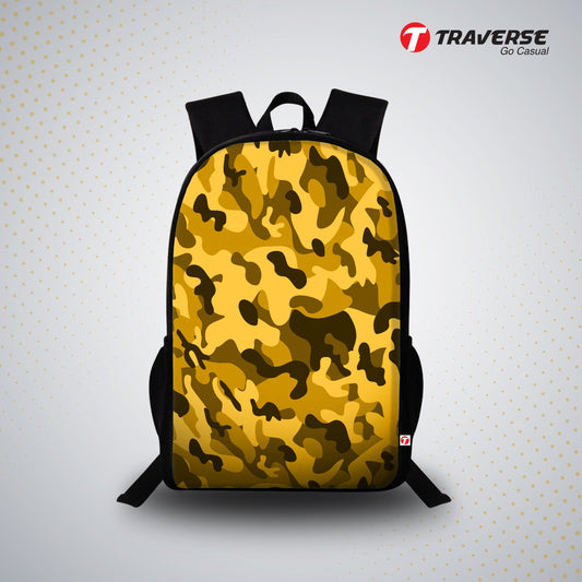 Commando (Yellow tone - Digital printed Backpack)