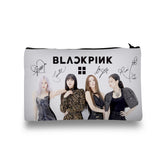 Black Pink Pencil Pouch (Digitally printed on Cloth)
