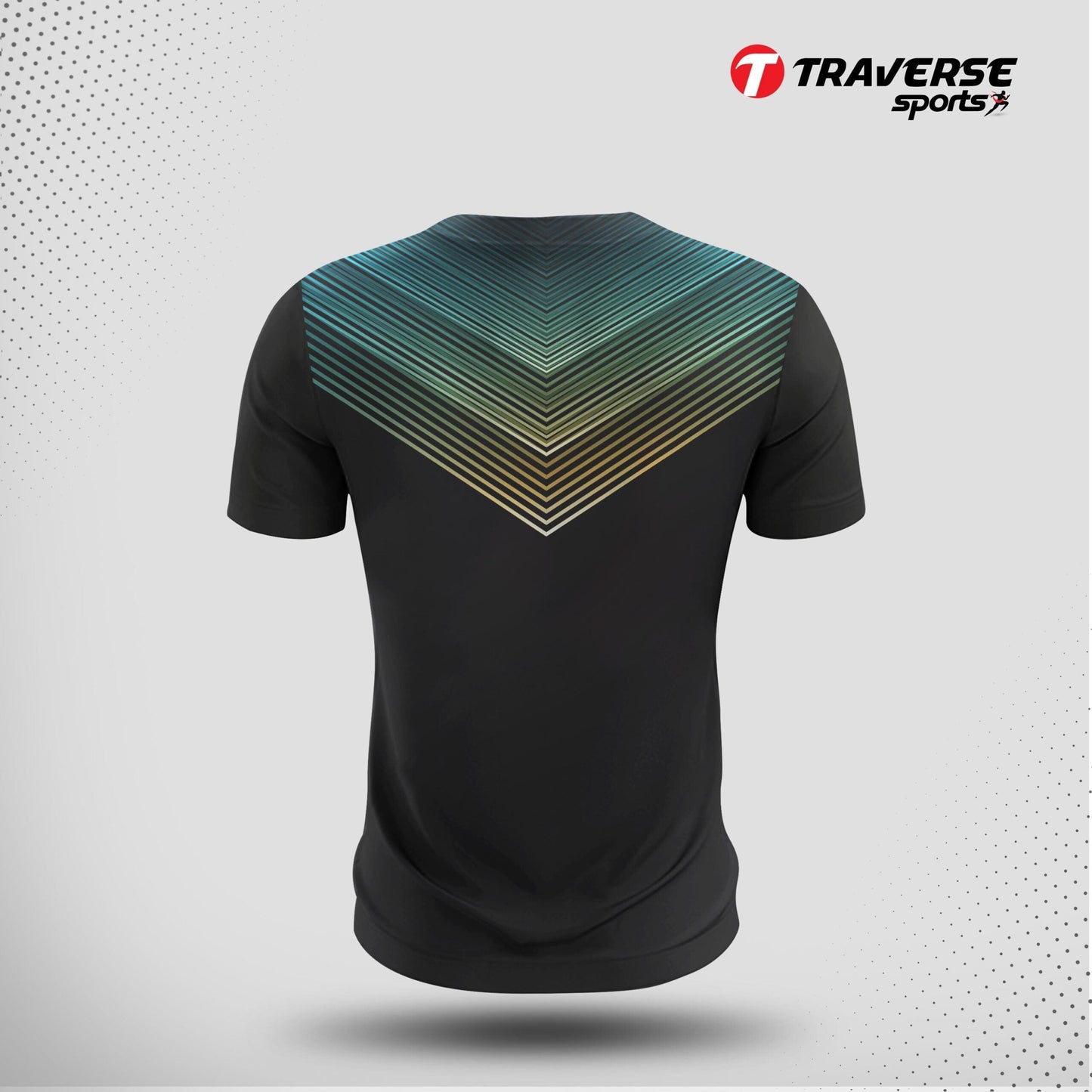Traverse printed sports T-shirts for men