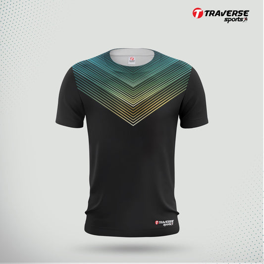 Traverse printed sports T-shirts for men
