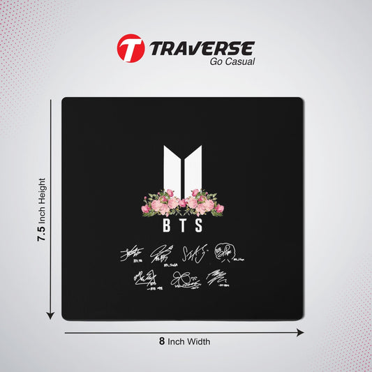 Digitally printed BTS Computer Mouse Pad
