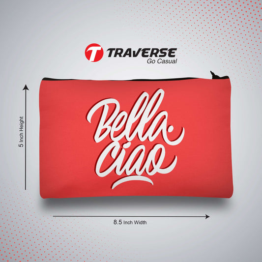 Money Heist Pencil Pouch (Digitally printed on Cloth)