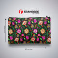 Floral Pencil Pouch For Girls (Digitally printed on Cloth)