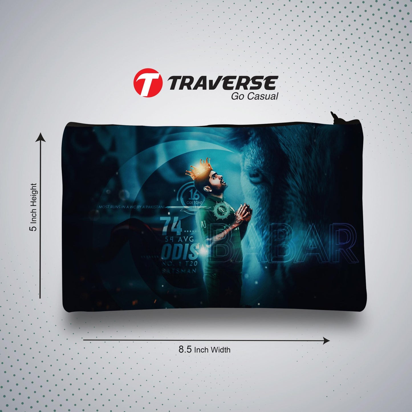 Cricket Pencil Pouch (Digitally printed on Cloth)
