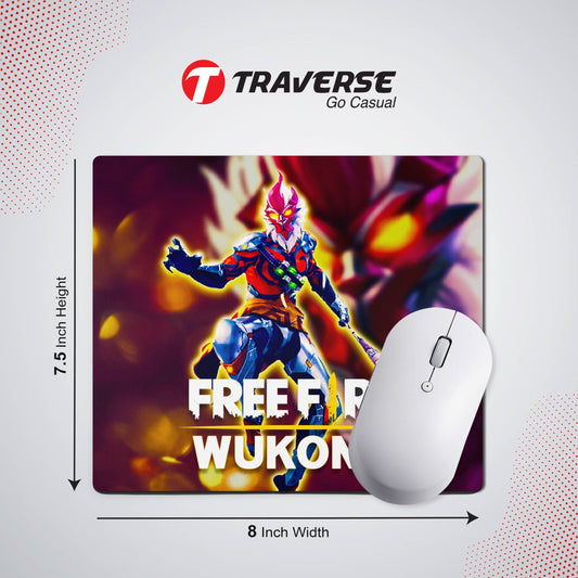 Digitally printed Free Fire Computer mouse pad