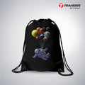 Astronaut Digitally Printed Drawstring Bag