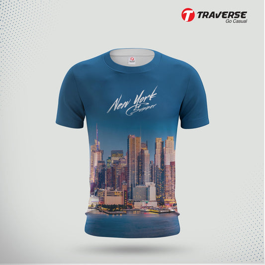 Traverse Digitally Printed Fashion T-Shirt for Men by Traverse