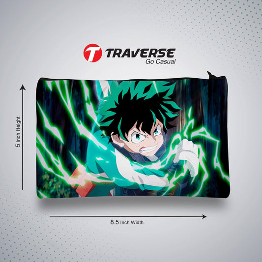 My Hero Academia Pencil Pouch (Digitally printed on Cloth)