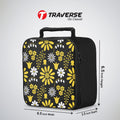 Floral Sandwich/Lunch box for kids (Digitally printed on Cloth) by Traverse