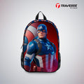 Kids Bag- Captain America , Backpack for Kindergarten (KG), Pre-school classes. Allover printed