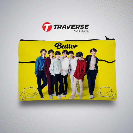 BTS Pencil Pouch (Digitally printed on Cloth)