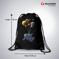 Astronaut Digitally Printed Drawstring Bag