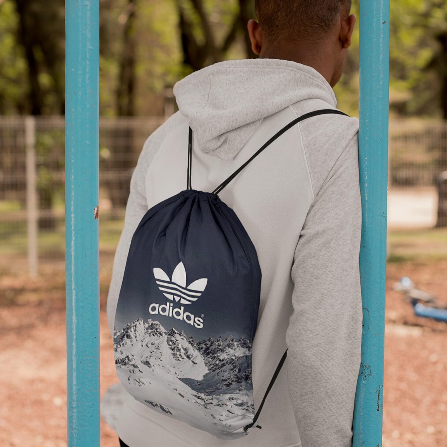 Adidas Digitally Printed Drawstring Bag