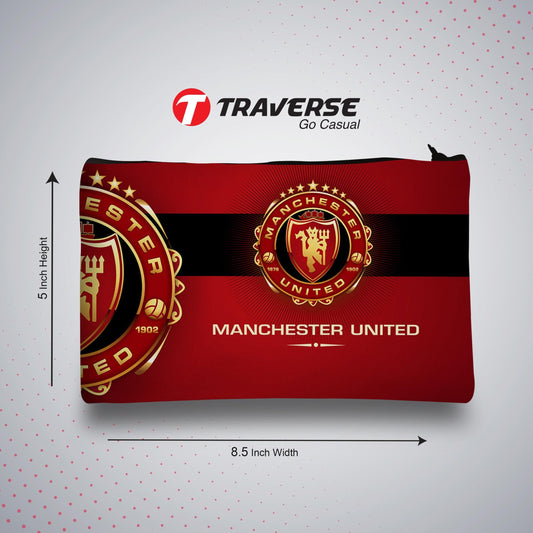 Manchester United - Pencil Pouch (Digitally printed on Cloth)