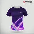 Traverse printed sports T-shirts for Women