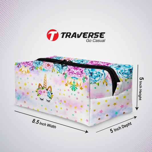 Unicorn Box Pouch (Digitally printed on Cloth)