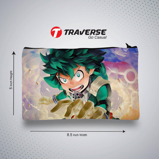 My Hero Academia Pencil Pouch (Digitally printed on Cloth)