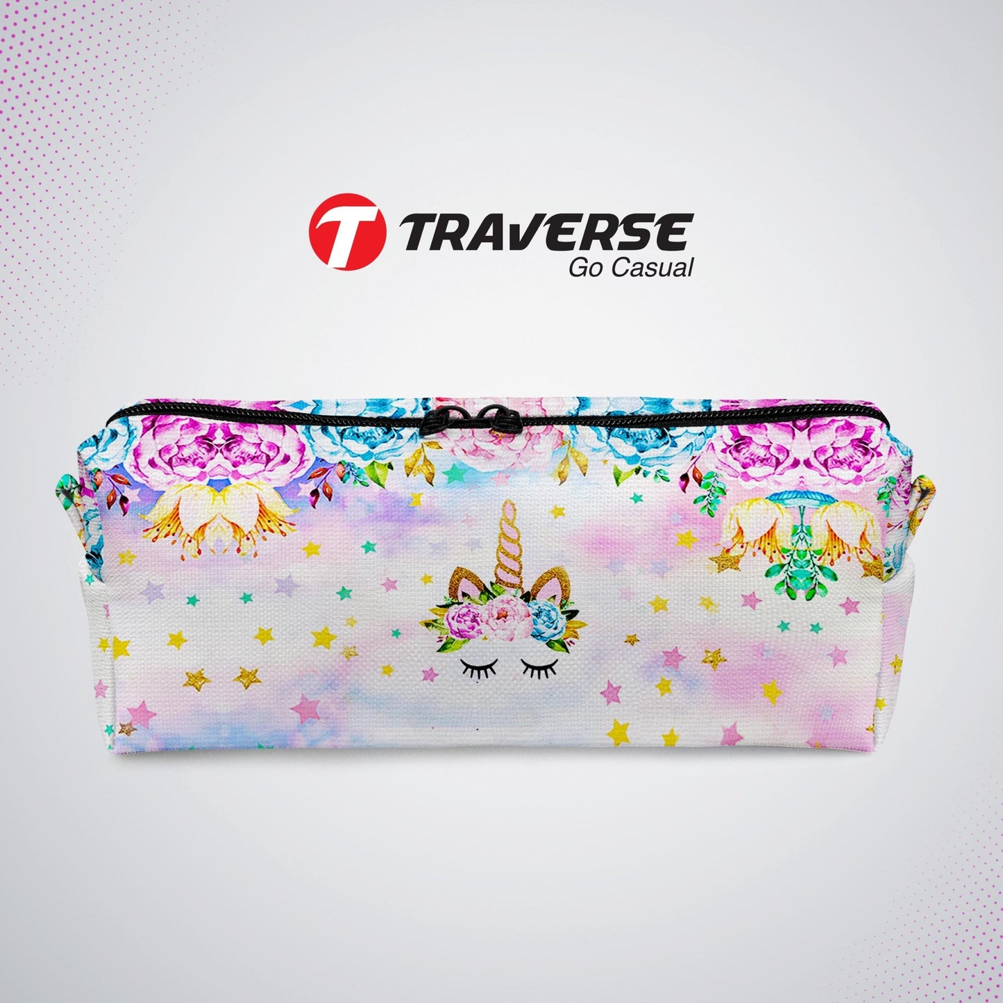 Unicorn Box Pouch (Digitally printed on Cloth)