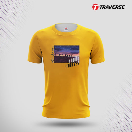 BTS Digitally Printed Fashion T-Shirt for Men by Traverse
