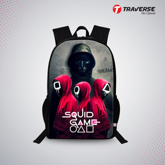 Squid Game Digital Printed Bag for Girls