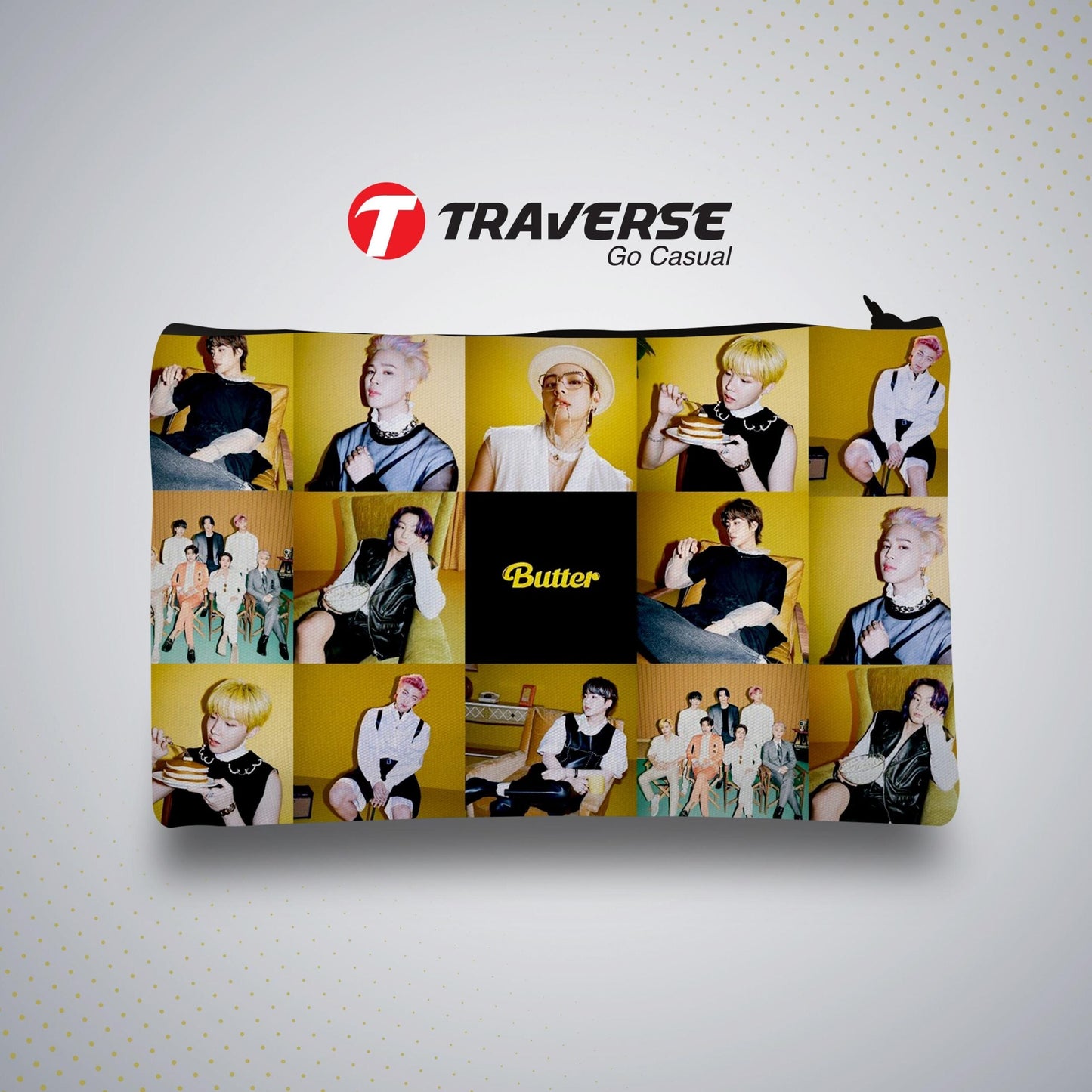 BTS Pencil Pouch (Digitally printed on Cloth)