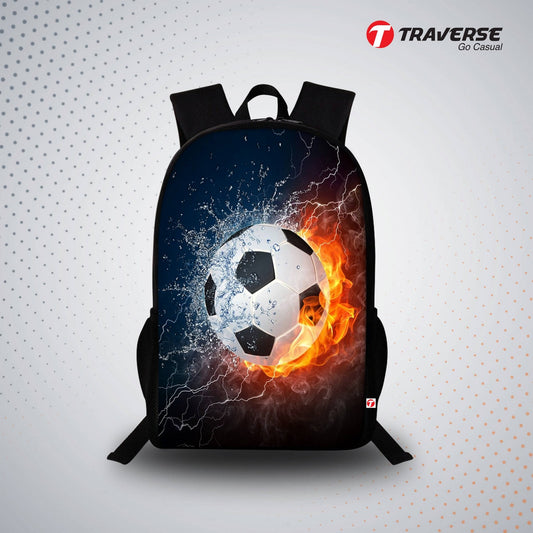 Football backpack for travel, school & College (Boys & girls)