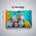 BTS Pencil / Pen  Pouch   (Digitally printed on Cloth)