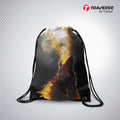 Wolf Digitally Printed Drawstring Bag
