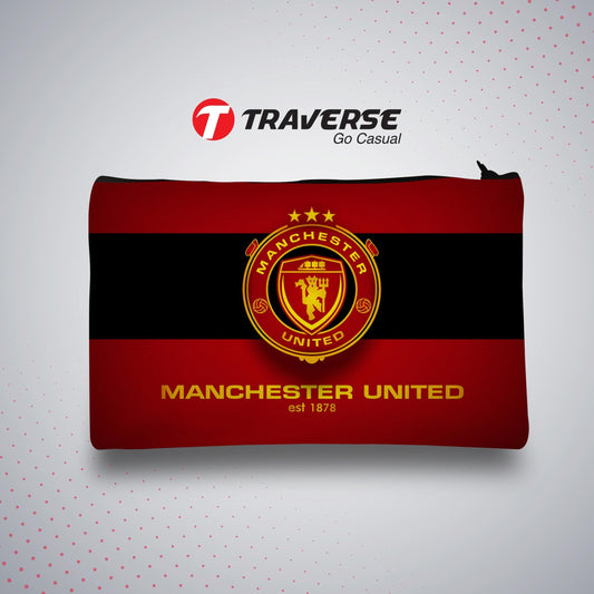 Manchester United - Pencil Pouch (Digitally printed on Cloth)