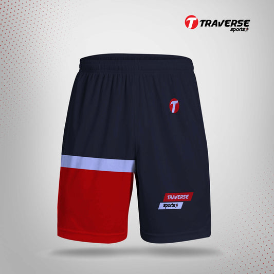 Traverse printed sports shorts for men