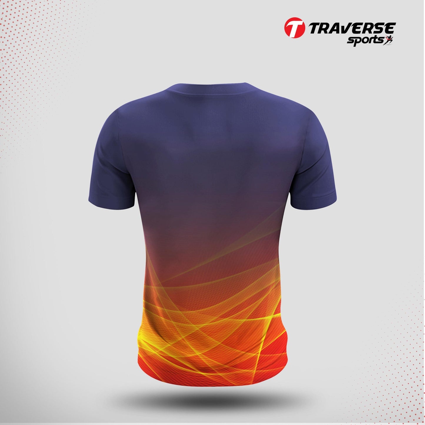 Traverse printed sports T-shirts for men