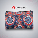Floral Pencil Pouch For Girls (Digitally printed on Cloth)