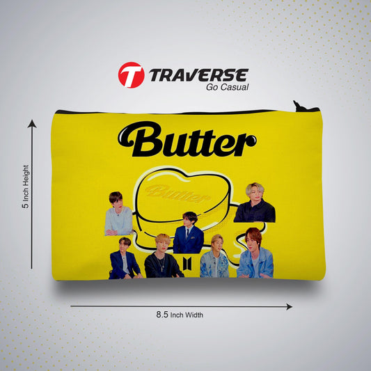 BTS Pencil Pouch (Digitally printed on Cloth)