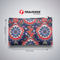 Floral Pencil Pouch For Girls (Digitally printed on Cloth)